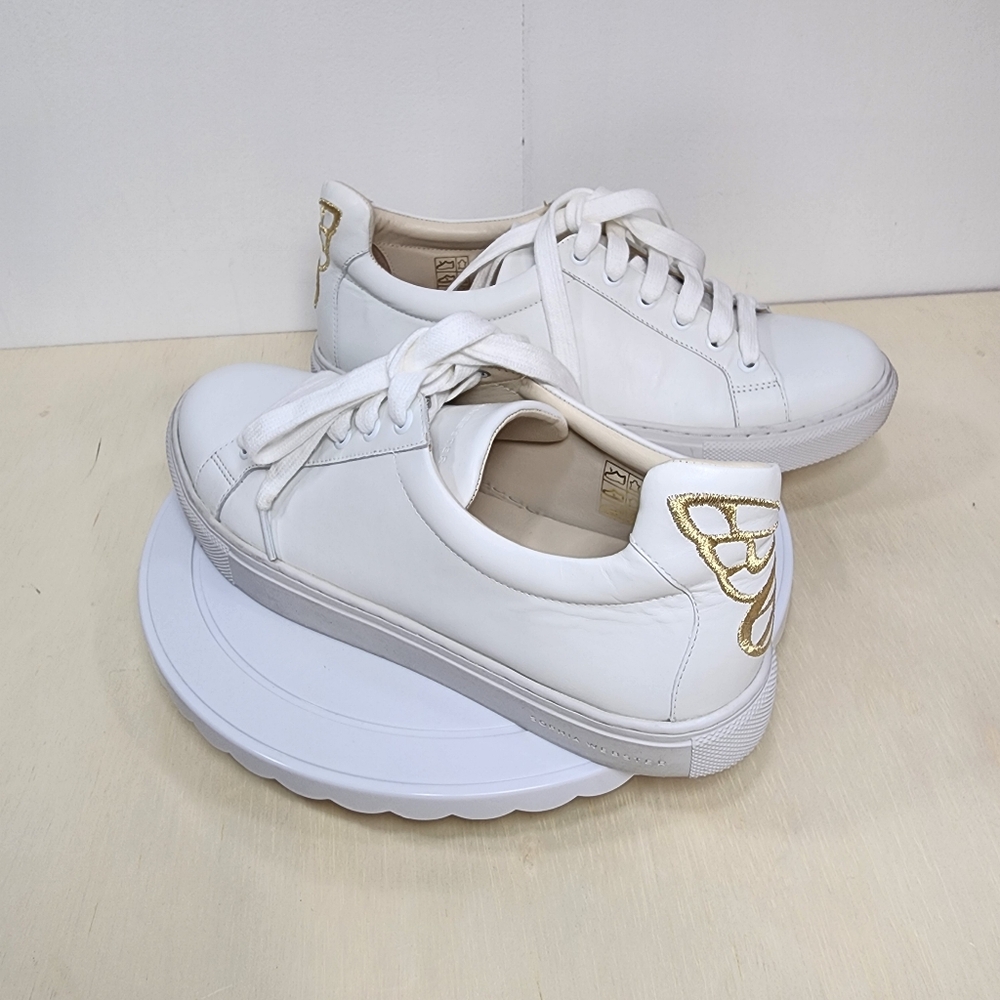 Sophia Webster white sneakers size 10.5